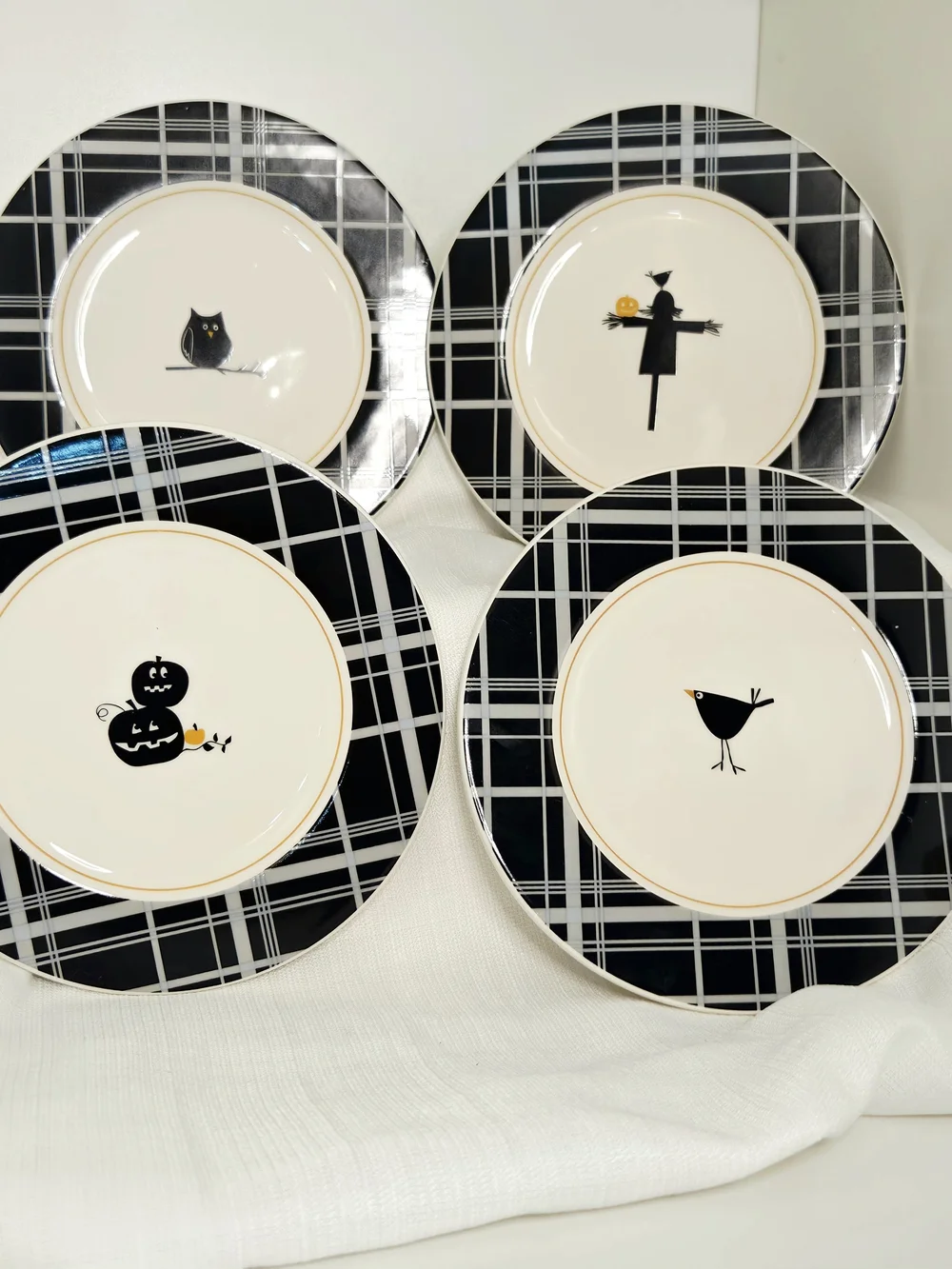 TAG Halloween Plaid Ceramic 7